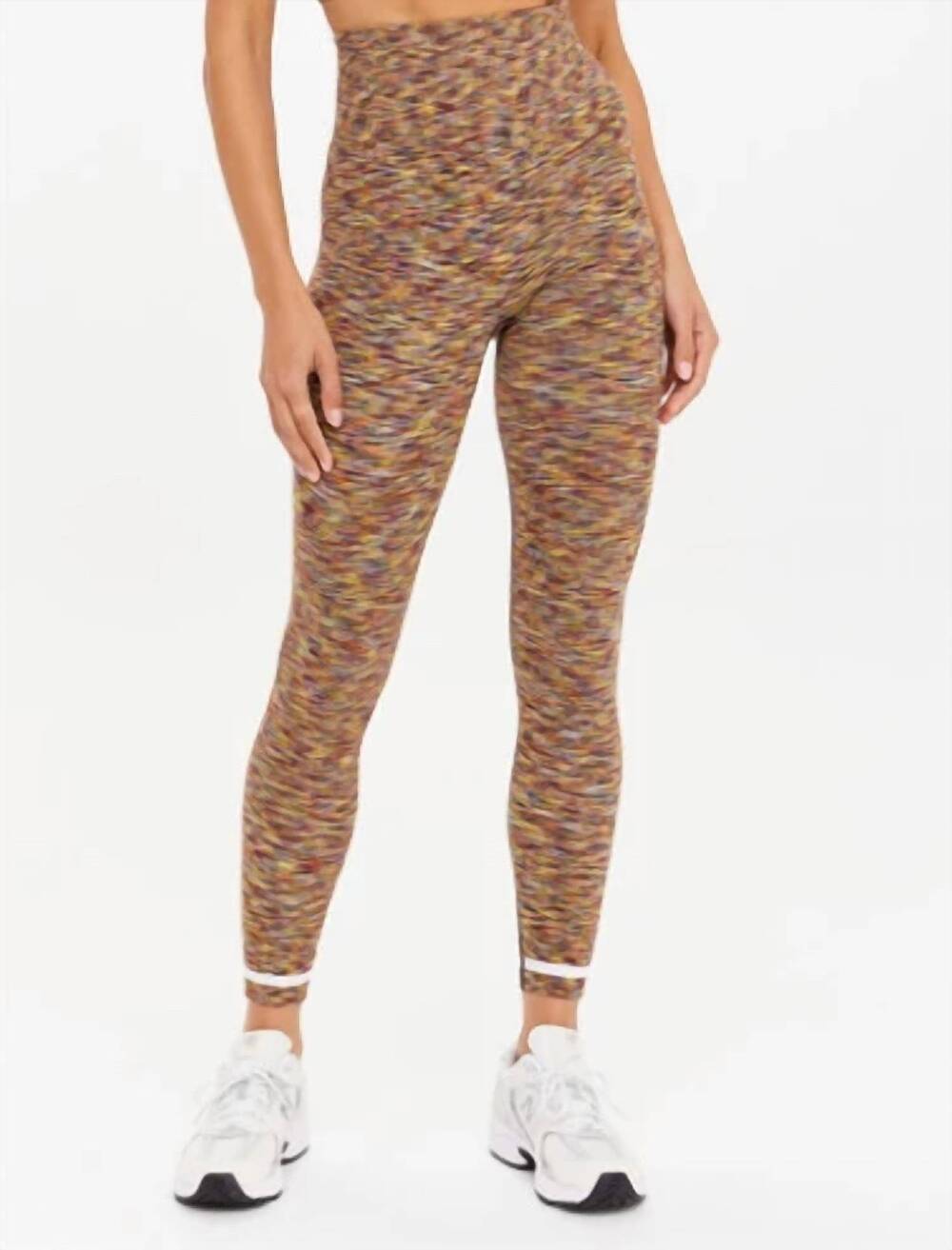 NEW THE UPSIDE seamless midi pants in dark chocolate